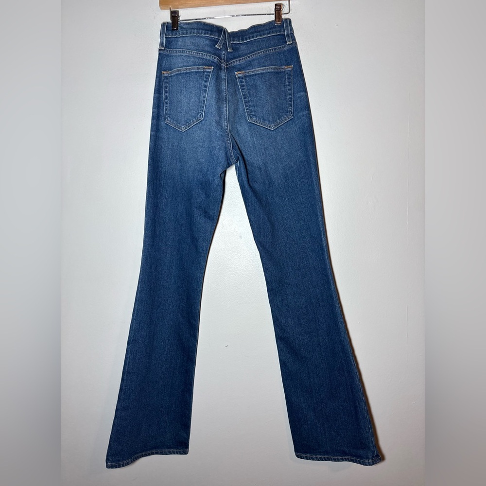 SLVRLAKE Charlotte High Rise Atlantic City Bootcut Flare Blue Jeans size 28 - Picture 5 of 8